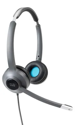 Obrázok produktu pre Cisco 522, Kábel, Kancelária / call centrum, 50 - 18000 Hz, Slúchadlá s mikrofónom, Čierna, Šedá