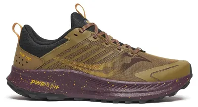 Productafbeelding van SAUCONY RIDE TR2 trailrunningschoen, kleur kodiak/wine, maat 40,5