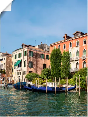 Produktbild von ARTland Poster Blick auf historische Gebäude Venedig Größe: 90x120 cm