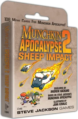 Obrázok produktu pre Munchkin Apocalypse 2 Sheep Impact – kartová hra – ENG Edition