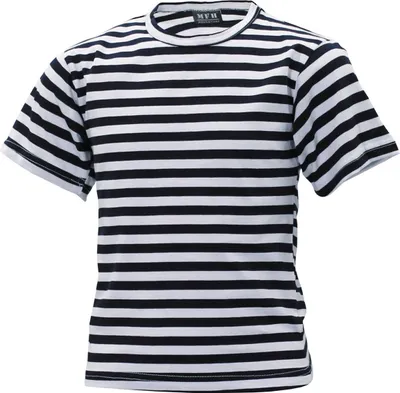 Produktbild von MFH Russ. Marine Kinder T-Shirt weiß-blau halbarm Gr.122/128