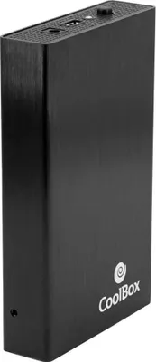 Produktbild von CoolBox SlimChase A-3533 Schwarzes 3,5"-Festplattengehäuse  (HDD)