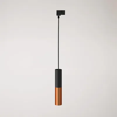 Immagine prodotto di Creative Cables - Lampada a sospensione per binari con doppio paralume Tub-E14 -lampadina non inclusa