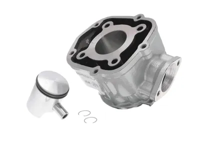 Image de Kit de cylindres en fonte grise OEM 50ccm pour Piaggio / Derbi moteur D50B0