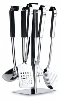 Produktbild von BergHoff - Küchenhelfer-Set - Orion 7-teilig - Edelstahl - Silber - ergonomisch,