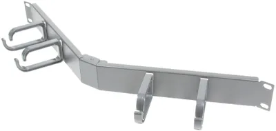 Zdjęcie produktu dla LogiLink OR103G, Krzywe korytko kablowe, Metal, Plastik, Szary