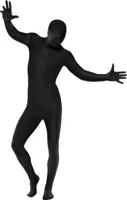 Produktbild von Second Skin Suit Ganzkörperanzug schwarz - M