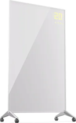 Obrázok produktu pre Klarstein infračervený ohrievač s termostatom, elektrický ohrievač 800 W, inteligentný domáci infračervený ohrievač pre montáž na stenu, IR s ovládaním pomocou aplikácie a detekciou otvoreného okna, účinný ohrievač do vlhkých miestností, bez tvorby CO2