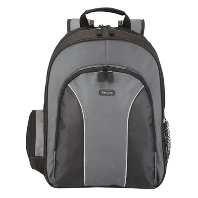 Image de Targus Essential 15.4 - 40,60cm (16") / 39.1 - 40.6cm Laptop Backpack - Notebook-Rucksack - 40.6 cm (16") - Grau, Schwarz