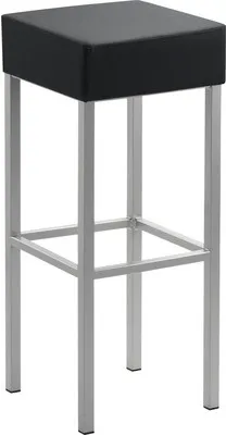 Produktbild von Barstuhl Mayer Sitzmöbel 1123 34 x 34 x 82 cm Stahl perlsilber/anthrazit