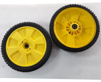 Productafbeelding van Set van 2 grasmaaierwielen, 8 inch, geschikt voor verschillende modellen