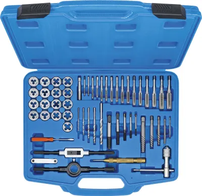 Immagine prodotto di BGS Set di filettatura M3 - M12 56 pezzi - 70104