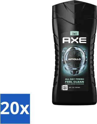 Immagine prodotto di Axe Gel doccia 3 in 1 Apollo 250 ml - Confezione risparmio - 20 pezzi