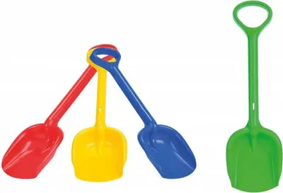 Produktbild von Sandschaufel 40cm farbig sortiert Plastik