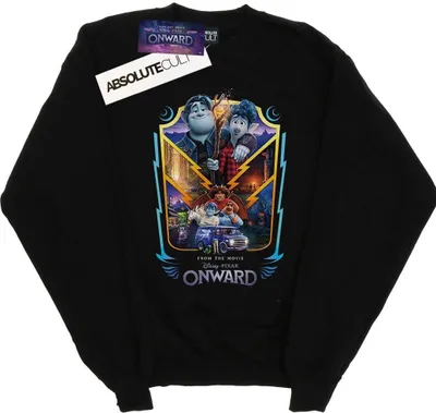 Produktbild von Disney - "Onward" Sweatshirt für Herren BI43252 (L) (Schwarz)