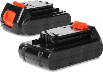 Image de CELLONIC 2x Batterie pour Outil Compatible avec Black & Decker GTC1845L20, STC1820CM, STC1840EPC, BL1518 - (2000mAh, 18V)