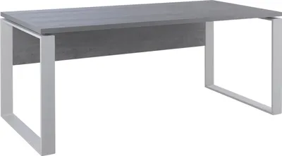 Produktbild von Schreibtisch 170x80cm Arbeitszimmer Smartworking grauweiß Metaldesk