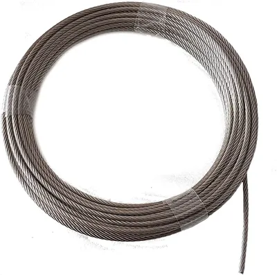 Produktbild von Edelstahl Kabel 7mm 5m, Flexible Rostfreie Draht für Verschiedene Anwendungen