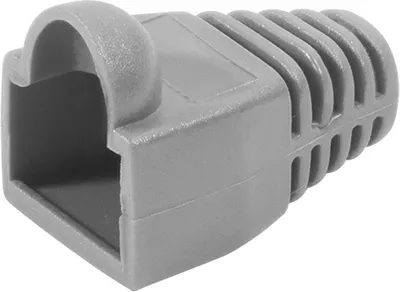 Produktbild von LogiLink MP0005, Kabelschuh, Grau, RJ-45, 100 Stück(e)