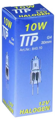 Produktbild von TIP Halogen Stiftsockel 10W Klar G4