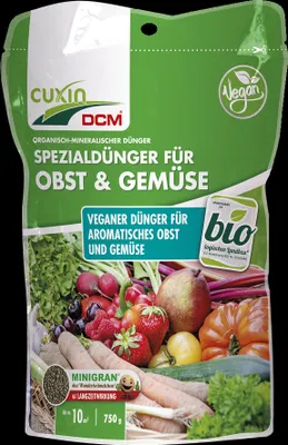 Produktbild von Cuxin DCM Spezialdünger für Obst & Gemüse 0.75 kg