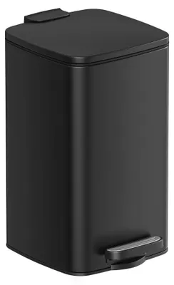 Produktbild von SONGMICS Kosmetikeimer, 8 Liter, mit Deckel, Softclose, Stahl