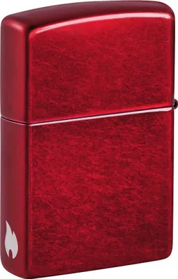 Produktbild von ZIPPO - Zippo Flammenmotiv - Candy Apple Rot Sturmfeuerzeug nachfüllbar Benzin 60006287