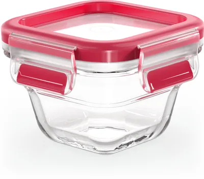 Produktbild von emsa Frischhaltedose CLIP & CLOSE Glas 0,18 Liter eckig