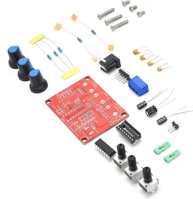 Obrázek produktu pro Sada generátoru signálu DIY Funkce Frekvenční modul Sinusový trojúhelník Čtvercový nastavitelný XR2206