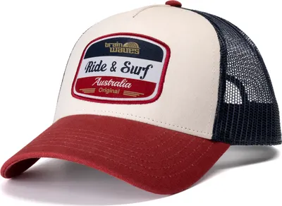 Produktbild von Brain Waves Trucker Cap Ben, antique red