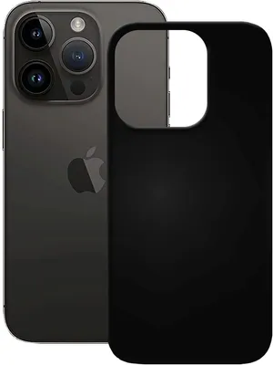Produktbild von PEDEA Soft TPU Case für iPhone 14 Pro Max, schwarz