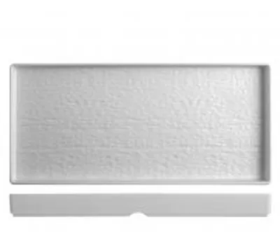 Immagine prodotto di H&H Set 3 Piatti Rettangolari Melamina Bianco Cm38X18XH3,5