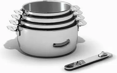 Produktbild von Set mit 4 edelstahltöpfen 14/16/18 / 20cm Beka 12566964
