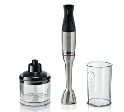 Obrázek produktu pro Bosch Serie 6 MSM6M820, Ponorný mixér, 1,4 m, 1200 W, Černá, Nerezová ocel