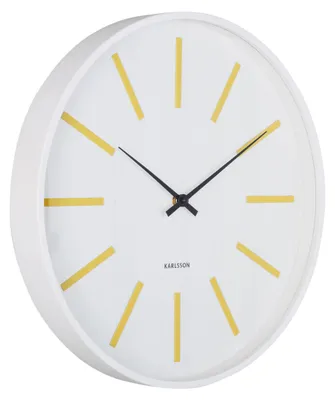 Produktbild von WANDUHR Arruga Retro - Weiß - 40/40/ cm