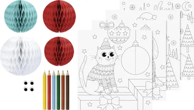 Productafbeelding van 3D-malset "Winter" | 195 x 210 mm