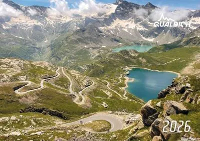 Image de quäldich.de-Calendrier vélo de course 2026 Format DIN A3
