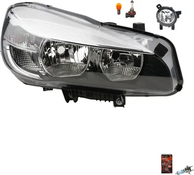 Obrázok produktu pre Johns, svetlomety + Osram Night Breaker Laser vhodné pre BMW radu 2 F45 F46 10/12-02/18R 63117422574 63117404868 63117409104 7404868 7409104 7422574 6