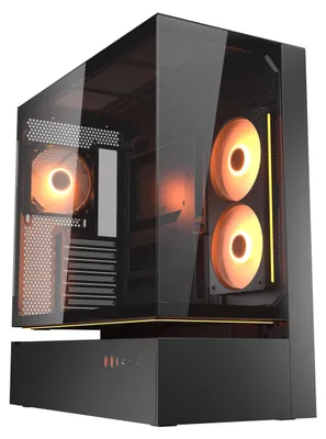 Productafbeelding van Cougar CFV235 – ARGB Gaming-behuizing, Mid-Tower ATX/CEB, 270° hoge luchtstroom, 4x ARGB