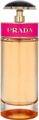 Produktbild von Prada Candy, Frauen, 80 ml, Nicht nachfüllbare Flasche, Spray, ALCOHOL DENAT, FRAGRANCE, WATER, BUTYL METHOXYDIBENZOYLMETHANE, BENZOPHENONE,3, LINALOOL,...