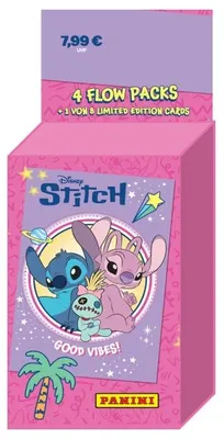 Produktbild von Stitch Sammelkarten Good Vibes Eco Blister *DE*
