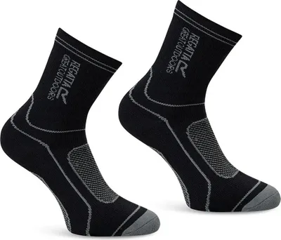 Produktbild von Regatta Waterproof Lange Socken Schwarz EU 43-47 Herren,Damen Schwarz EU 43-47