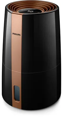 Immagine prodotto di Philips serie 3000 HU3918/10 umidificatore Girante 3 L Nero 25 W