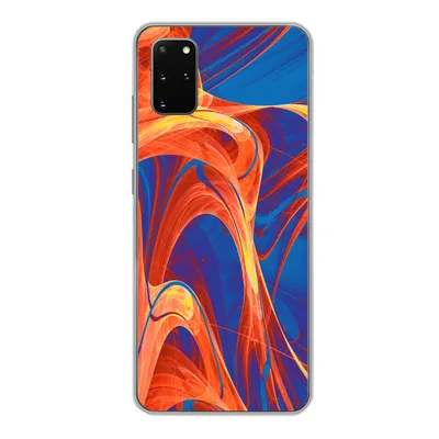Produktbild von MuchoWow® Handyhülle Schutzhülle Hülle für Samsung Galaxy S20 Plus Kunst - Wellen - Farbe - Psychedelisch Silikon Softcase Handy Hülle - Hartschale