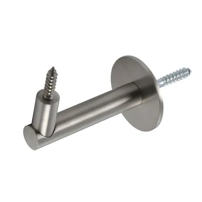 Produktbild von Handlaufträger Rosetten ø 50 mm, Wandabstand 83 mm, Edelstahl matt