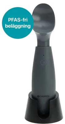 Produktbild von Elektrischer Eisportionierer, wiederaufladbar, USB-C, Mattgrau
