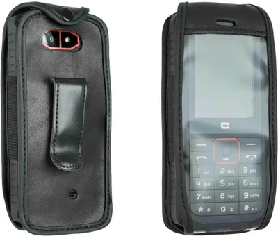 Image de Etui en cuir avec clip ceinture pour Crosscall Spider-X5