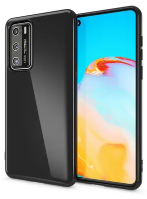 Obrázek produktu pro NALIA Pouzdro na mobilní telefon pro Huawei P40, tenké silikonové pouzdro, ochranný kryt TPU Bumper Black