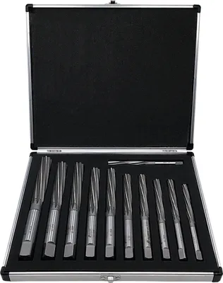 Produktbild von PAULIMOT HSS-Hand-Reibahlen-Set 11-teilig 10,0 - 20,0 mm Passung H7