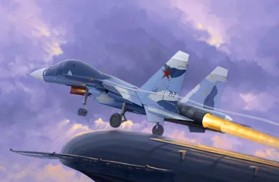 Immagine prodotto di Trumpeter Russian Su-33UB Flanker D 1:72